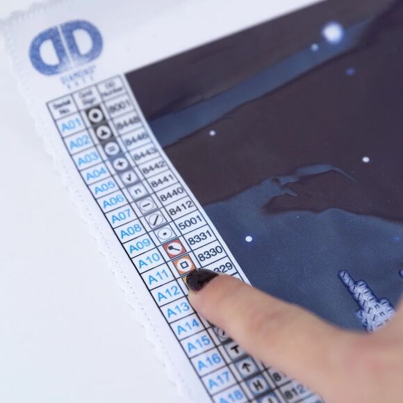 Diamond Dotz "Let's Celebrate" Gnomes Intermediate DD4394 Special Edition 18x14" - Picture 7 of 11